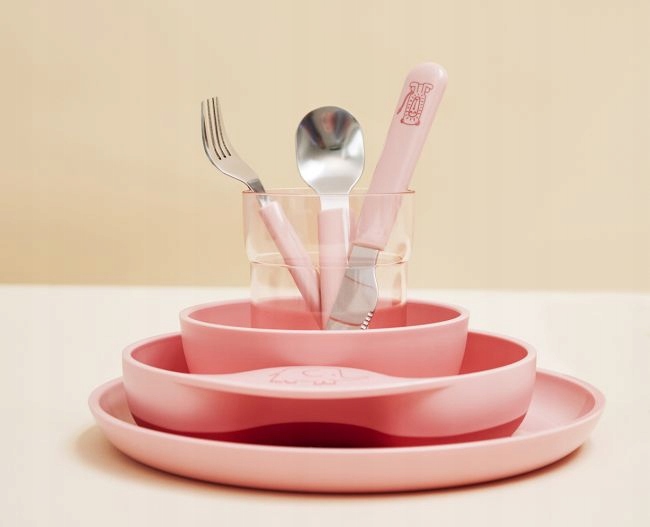 Talerzyk treningowy MEPAL MIO Deep Pink Stan opakowania oryginalne