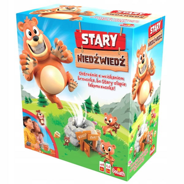 

Stary Niedźwiedź Gra Zręcznościowa Goliath 199460