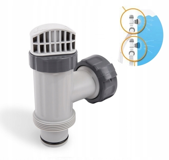 Intex Kohout Ventil Pro Bazény Hadice Pískové Pumpy 38 mm Těsnění 10747