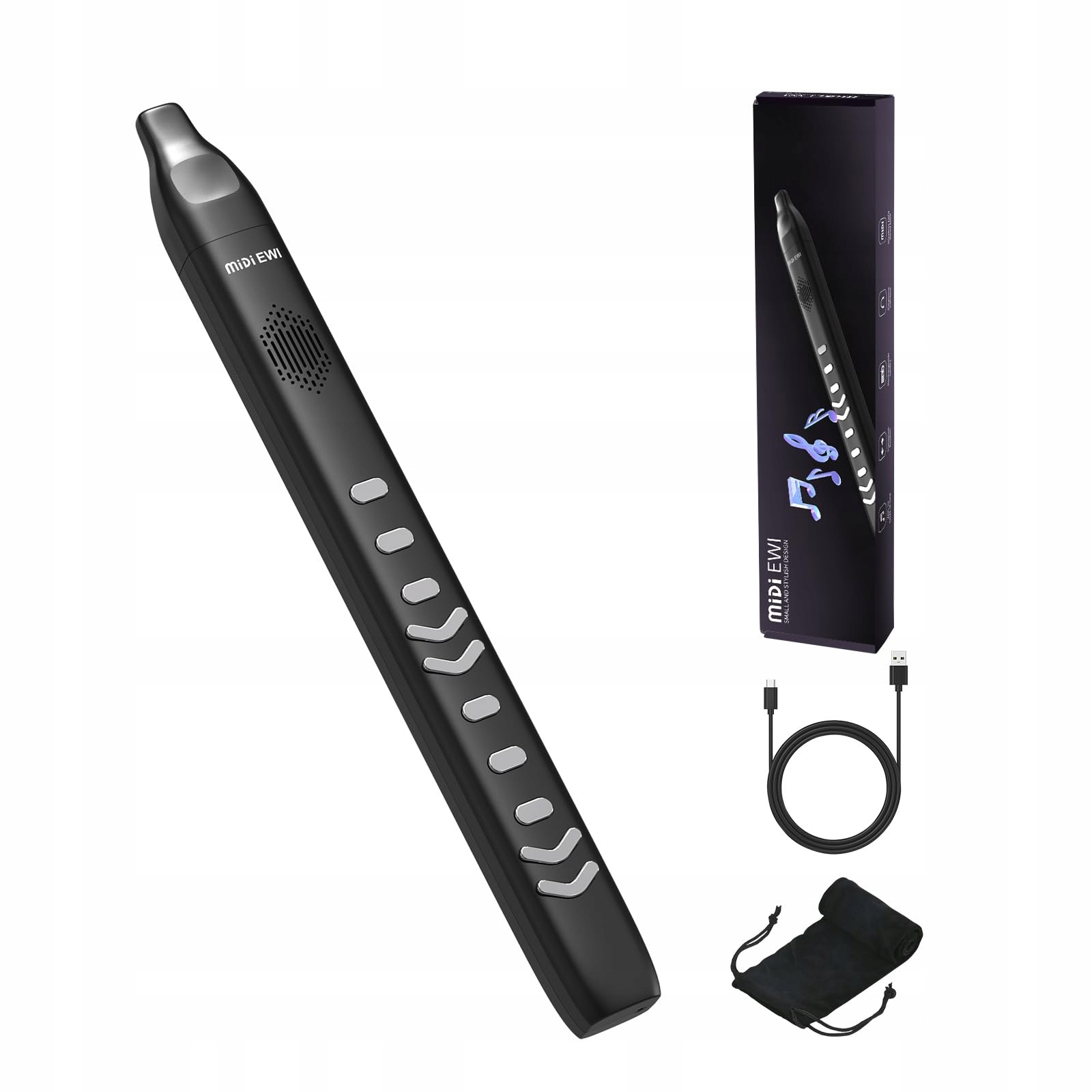 Elektronická Flétna Oyayo Instrumenyt Dechy 800 mAh MIDI