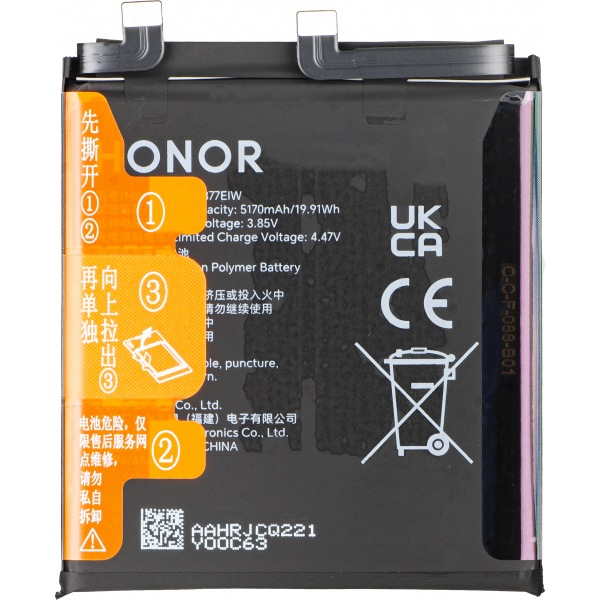 Org Originální akumulátor HB566877EIW pro Honor Magic7 Pro (PTP-N49)