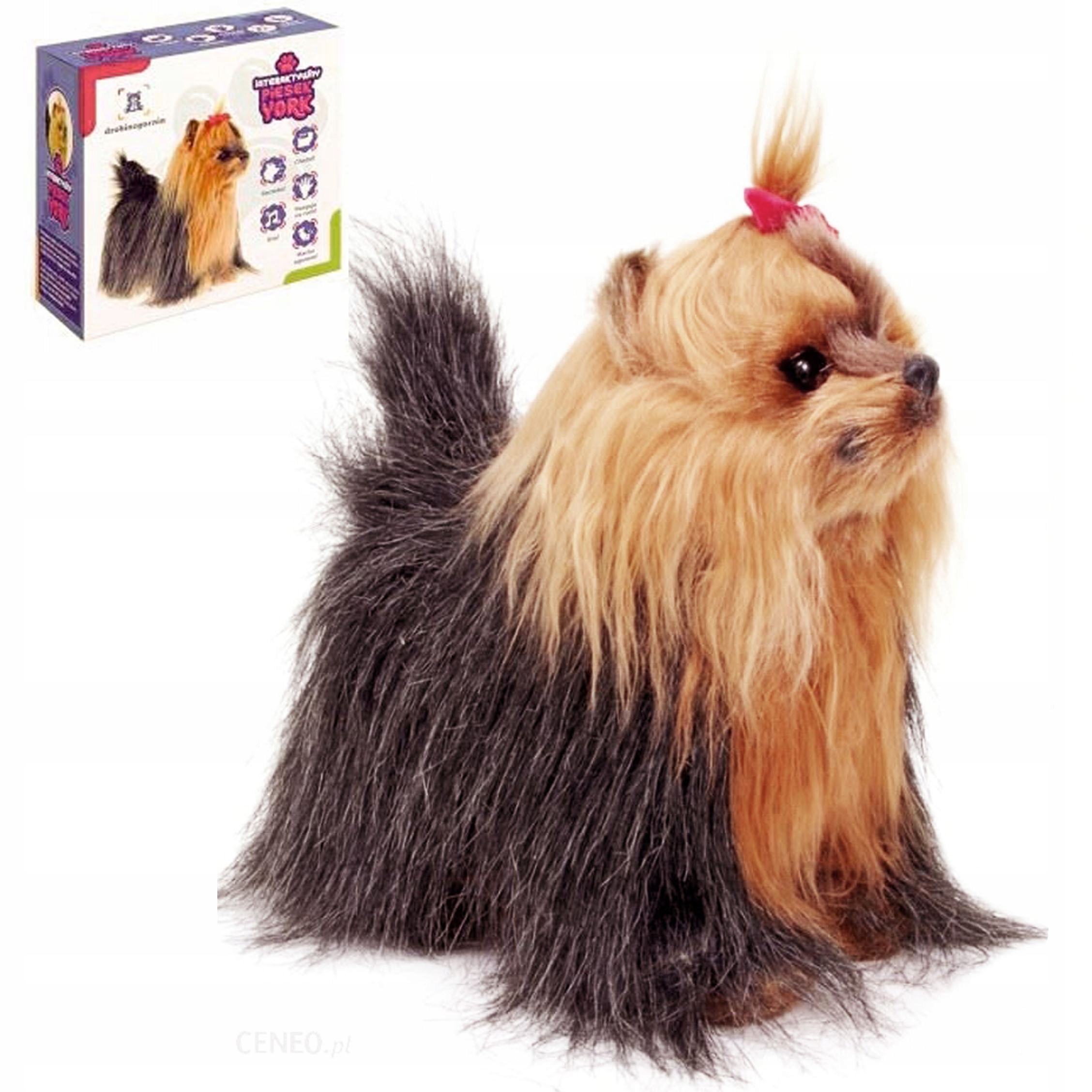 

P1 Interaktywny Piesek York Reaguje Na Ruch ChODZI