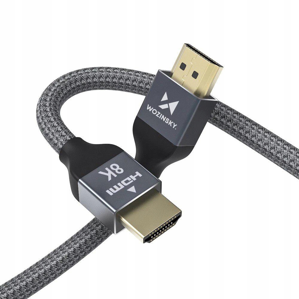 Wozinsky Kabel Hdmi 2.1 Do Telewizora 8K 60HZ 2M 4K 120HZ Wysoka Transmisja