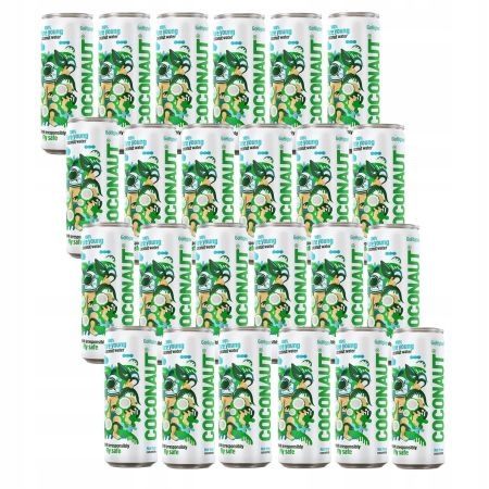 Coconaut Woda kokosowa z młodego kokosa Zestaw 24 x 320ml