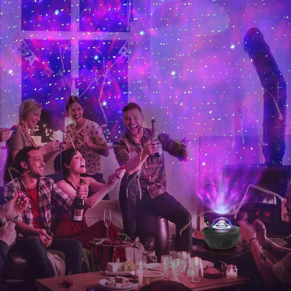 PROJEKTOR GWIAZD STAR RZUTNIK LAMPKA NOCNA GŁOŚNIK LED USB BLUETOOTH +PILOT Rodzaj gwintu zintegrowane źródło LED