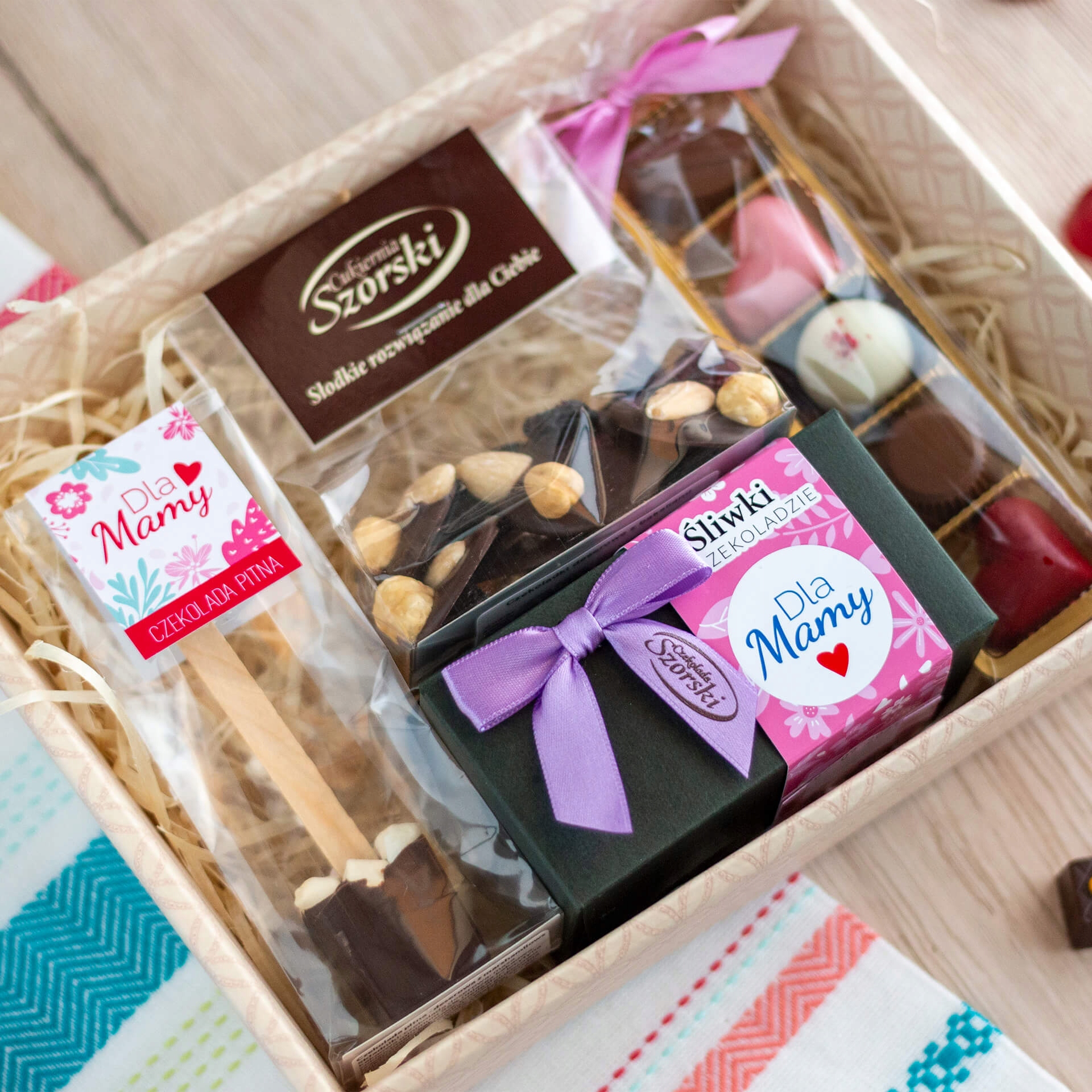 Zestaw słodkości dla Mamy