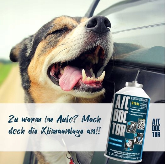 AC Doctor@ 3x Preparat 3w1 Olej Uszczelniacz Gaz R1234yf Klimatyzacja auta Pojemność butli 0.17 l