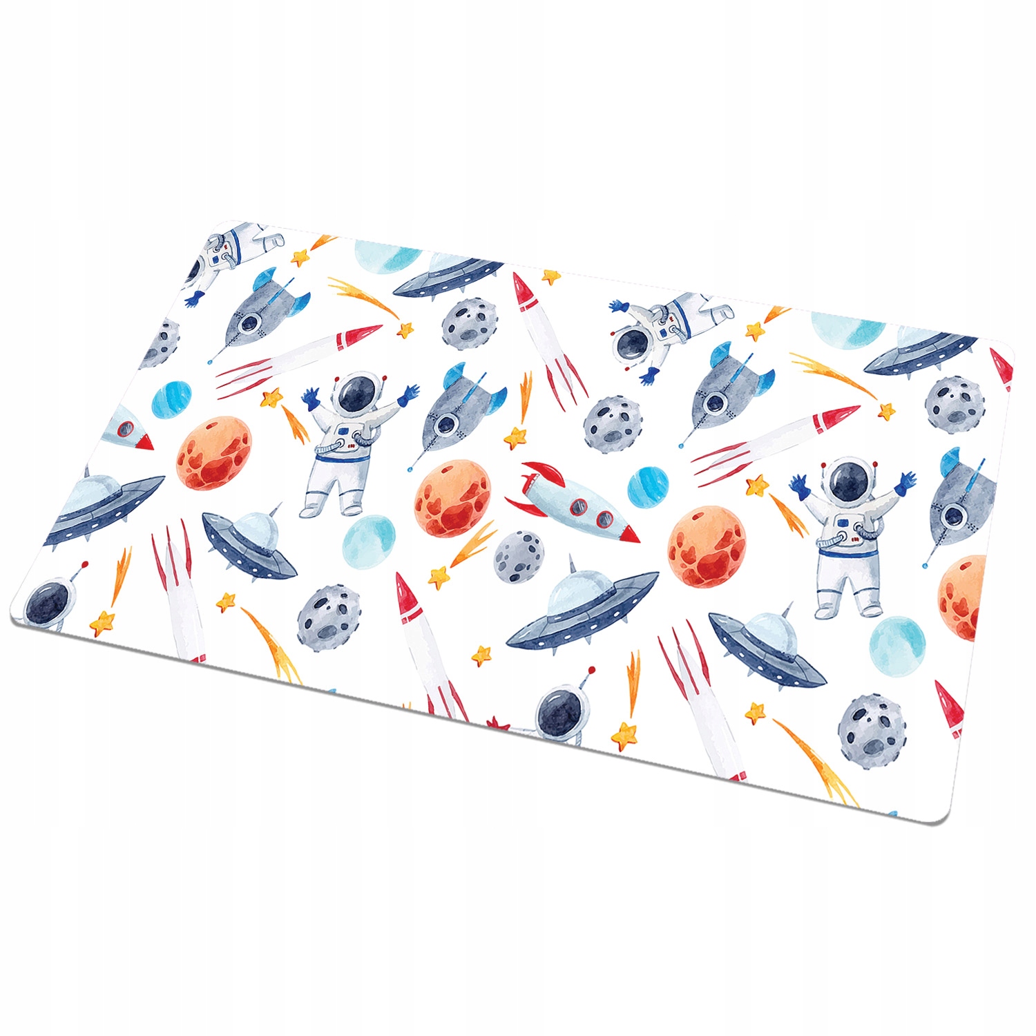 Nowoczesna trwała mata do pracy do domu Astronauta