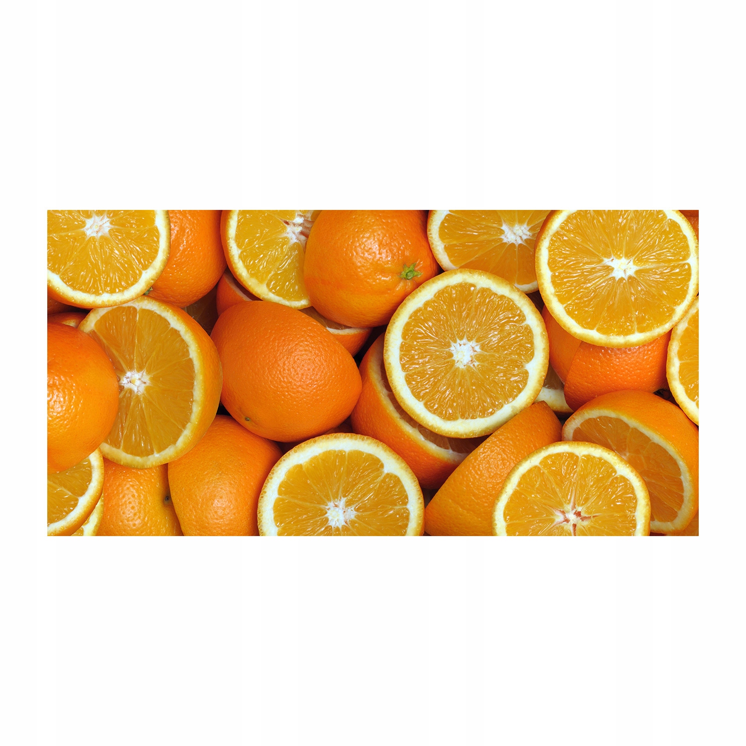 

Foto-obraz akrylowy Połówki pomarańczy 140x70 cm