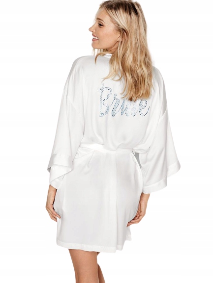 Victoria's Secret dámský bílý župan pro nevěstu Bridal one size