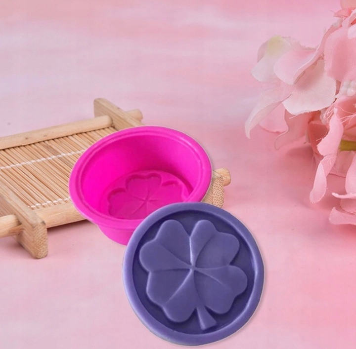 Foremka Silikon Do Mydeł Koniczynka Ciastka MF-082 Rodzaj forma do ciastek