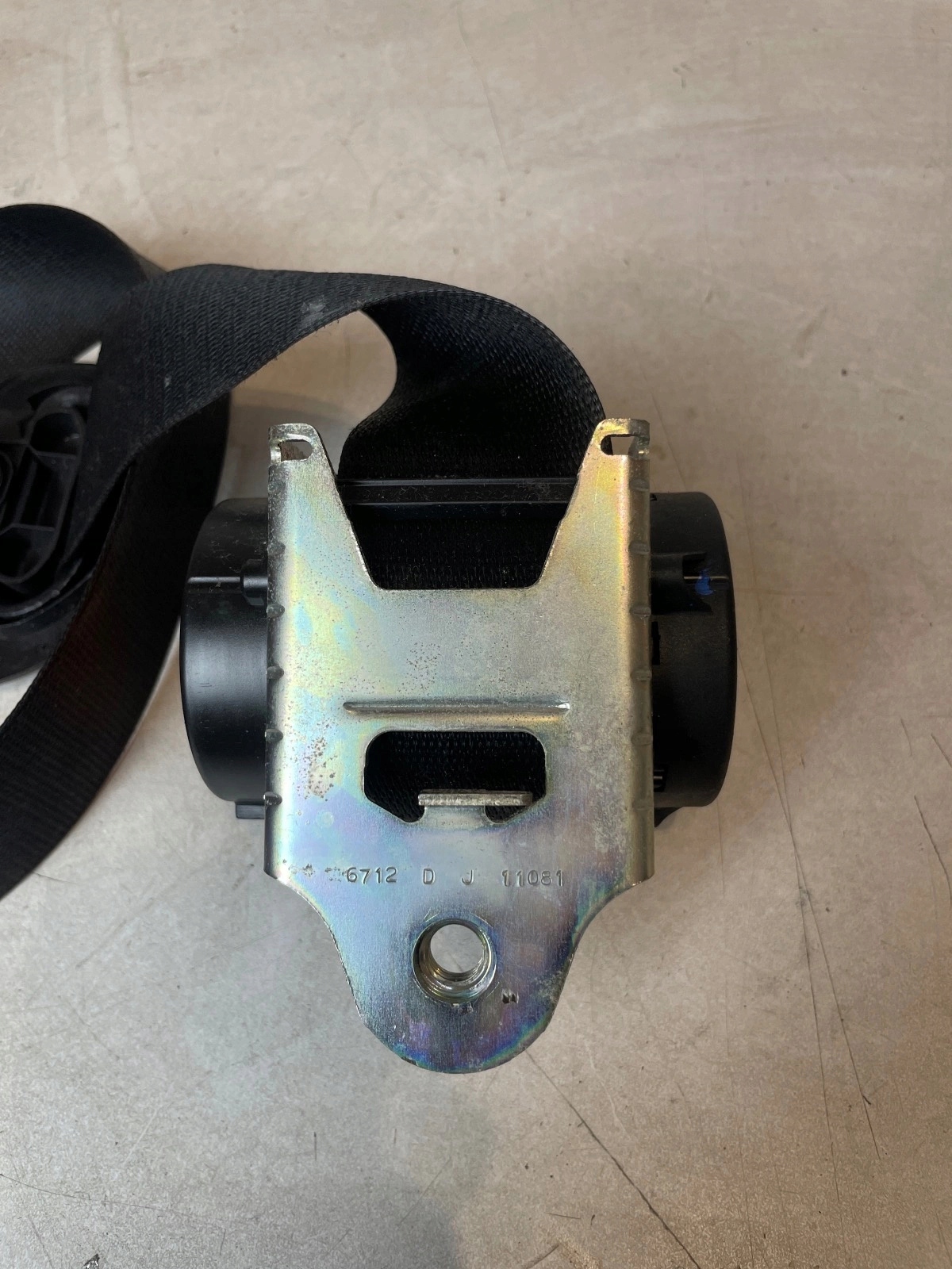 tension belt safety front front left BMW F10