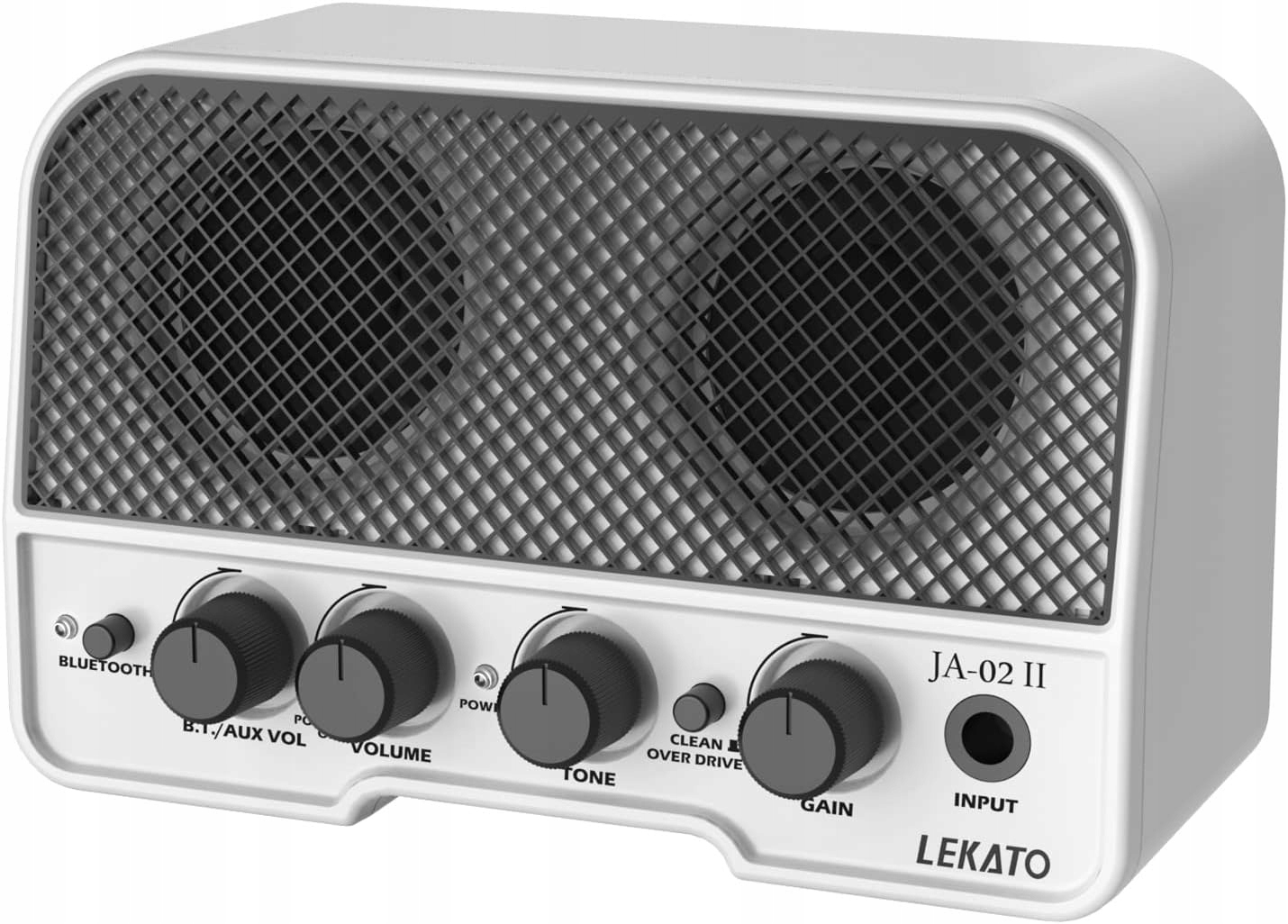 Mini zesilovač pro kytaru, Lekato 5W bezdrátový kytarový zesilovač s E