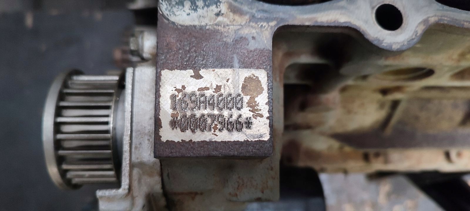Blok dol Motore Ford KA MK2 1,2 169A4000