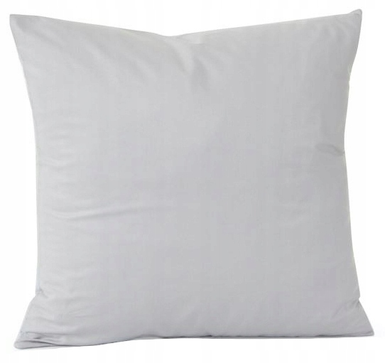 

Poszewka 100% Bawełniana 40x60 Szara Popiel Gładka