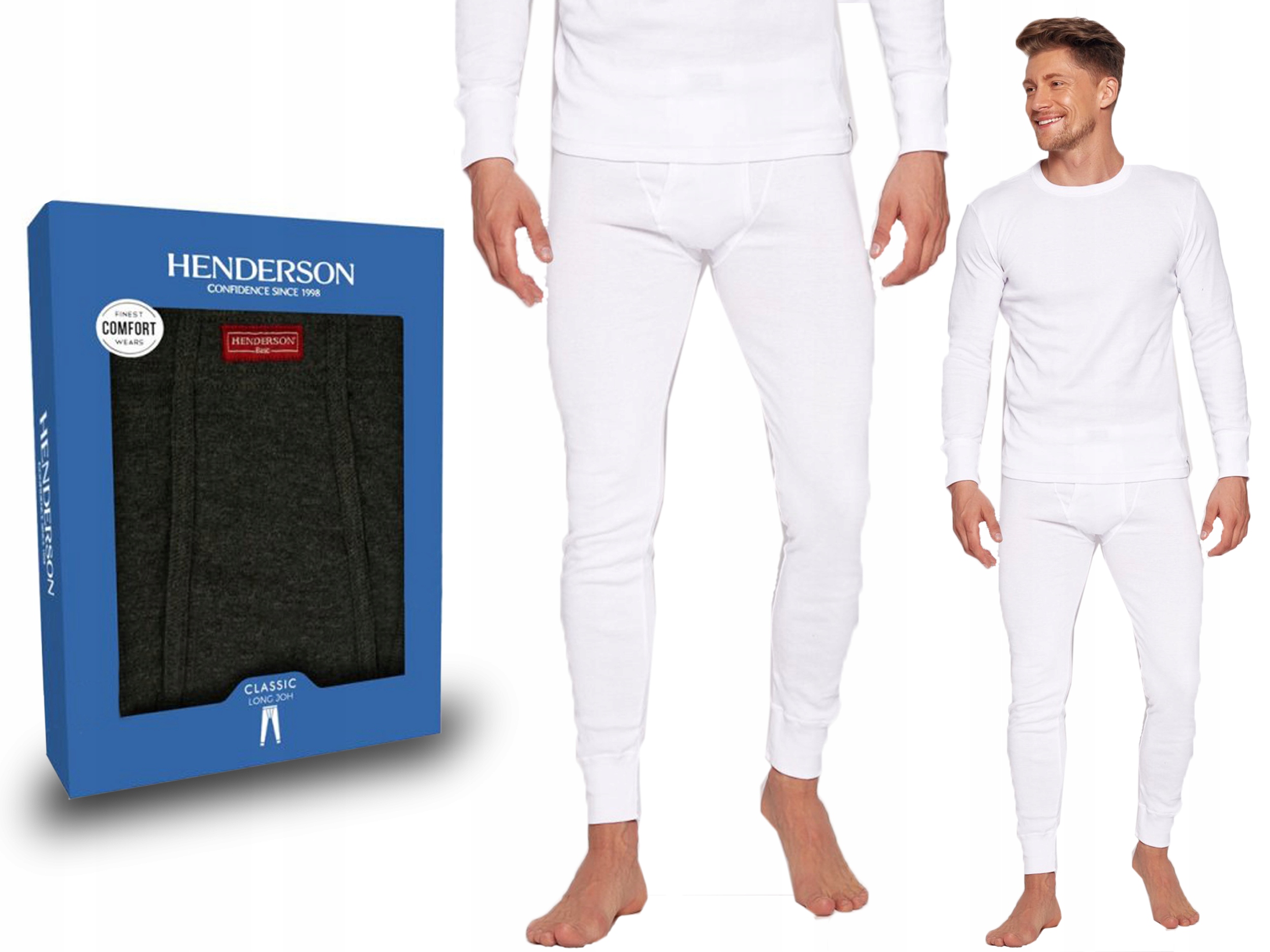 

Henderson kalesony 4862 Classic, bawełna, białe, M