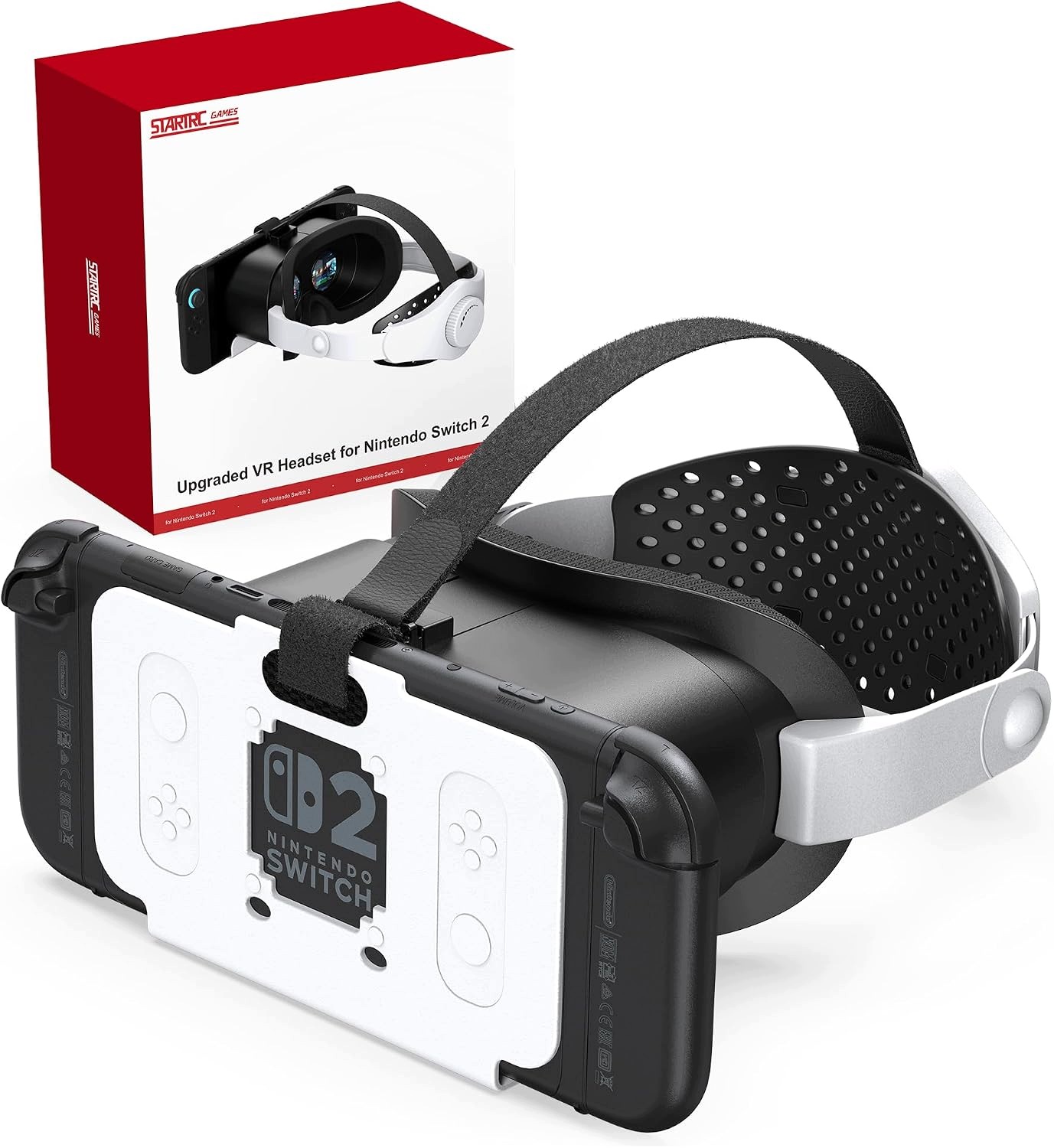 Gogle Vr do konsoli Nintendo Switch 2 2025 regulowane okulary Startrc 360°