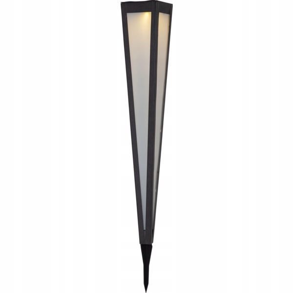 Švédská solární lampa Pyramis černá