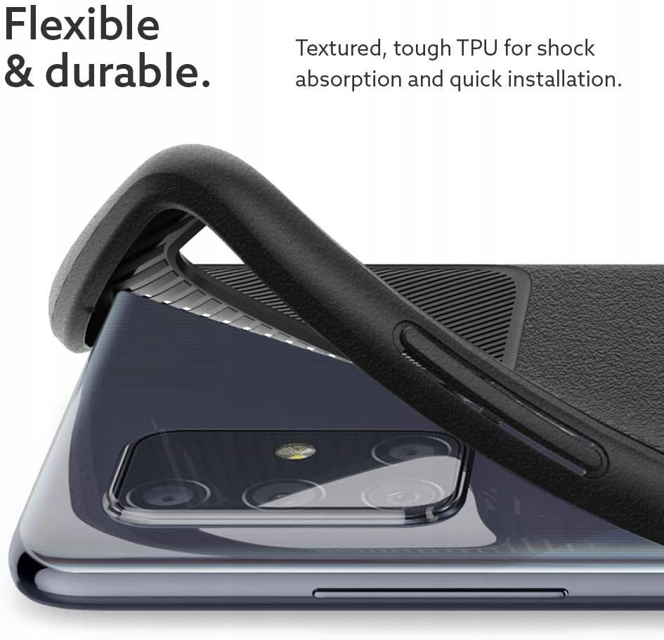 ETUI CASEOLOGY SLIM CASE DO SAMSUNG GALAXY A71 Kolor czarny