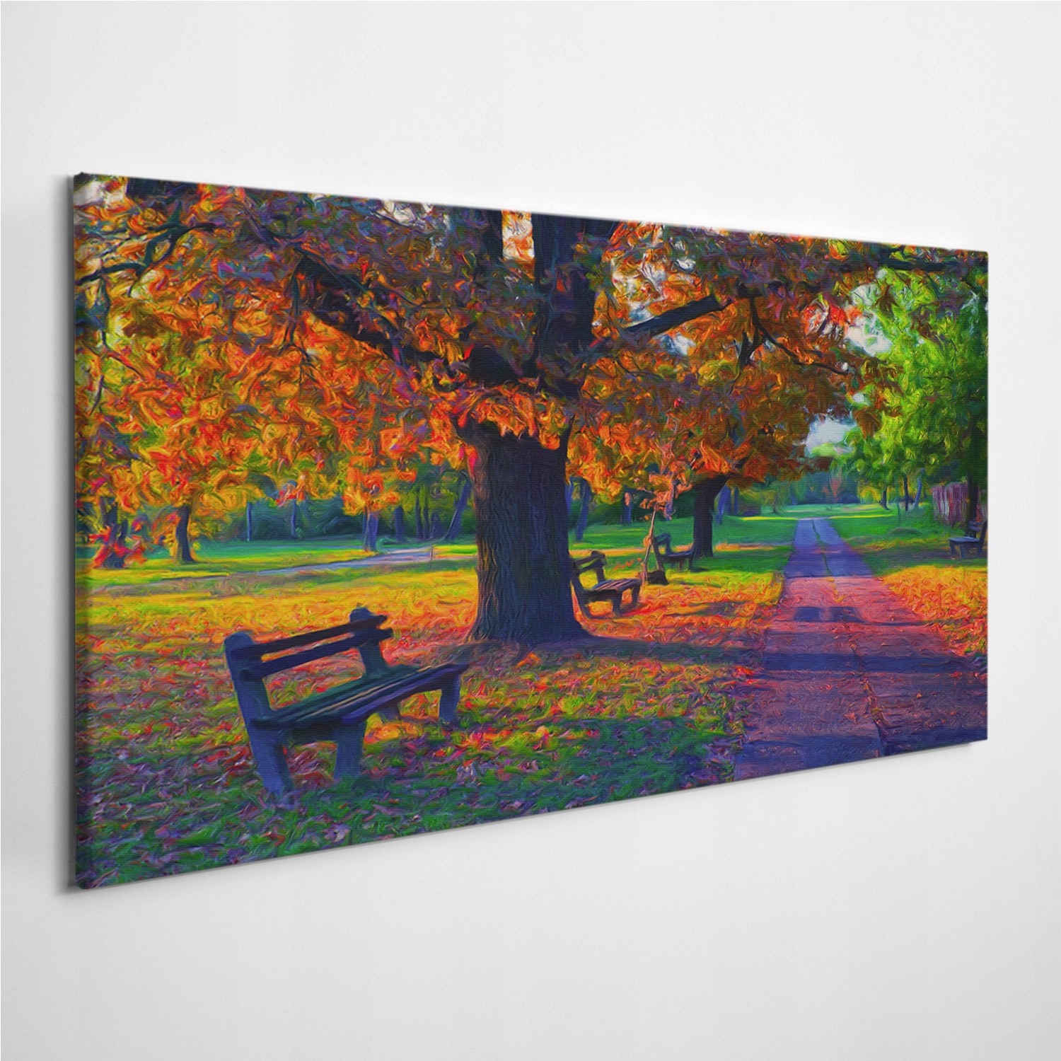 

Zdjęcie na płótnie Krajobraz Jesień Park 100x50 cm