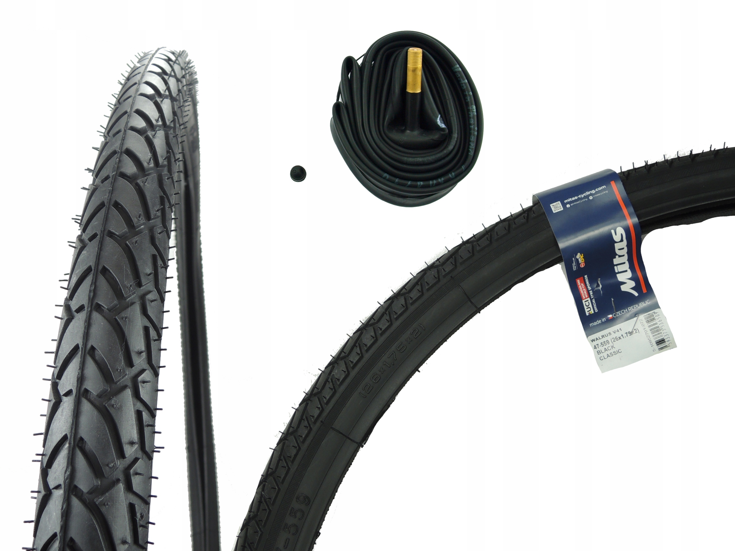 

Opona Rowerowa 26 x 1,75 x 2 Mitas Dętka