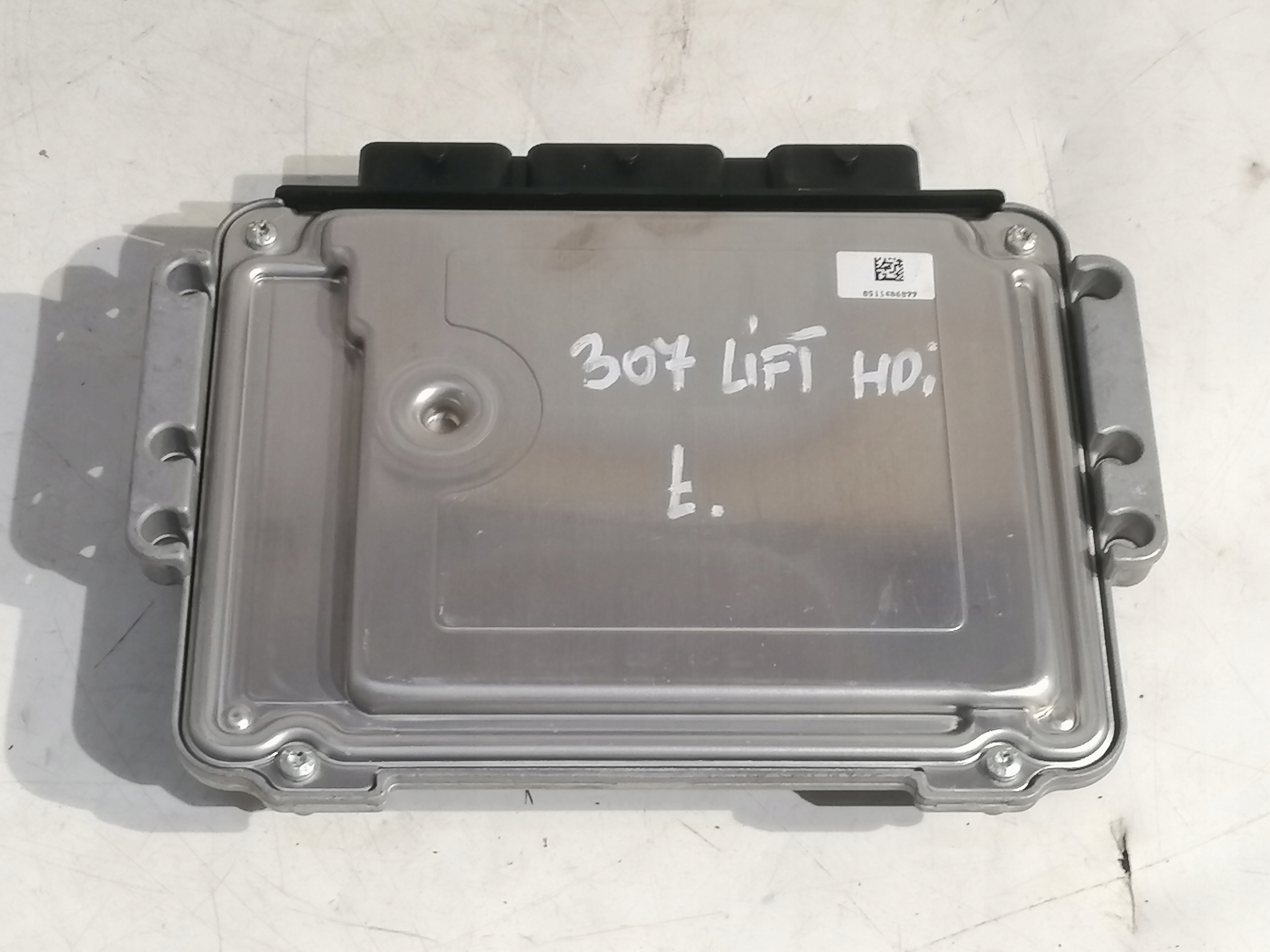 Peugeot 307 HDI computer control unit wtyczki 9653958980