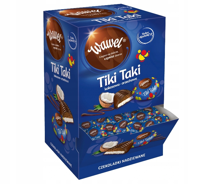 Wawel Cukierki Czekoladki Tiki Taki 2,2 kg