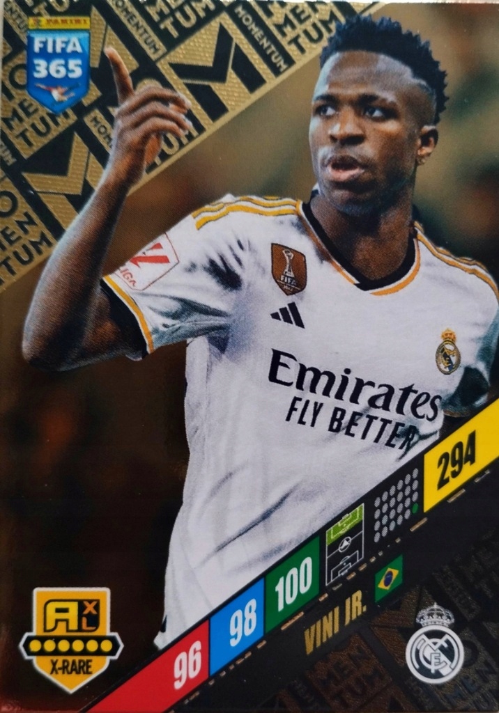 Fifa 365 2024 X-rare Vini Jr. (Real Madrid Cf)