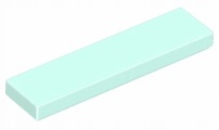 

Lego 2431 Płytka Tile 1x4 light aqua Nowa (1g)