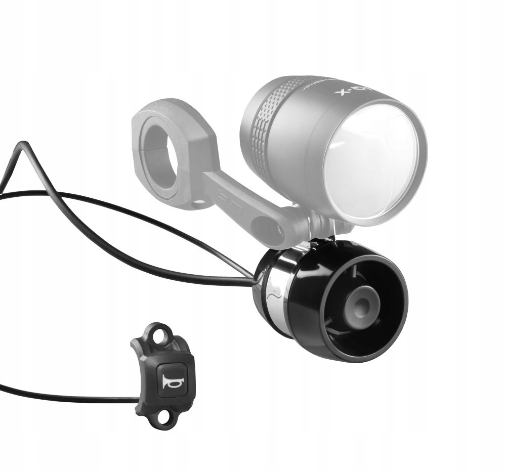 zvonek busch-muller e-bike klakson černý Idální Pro Elektrokolo