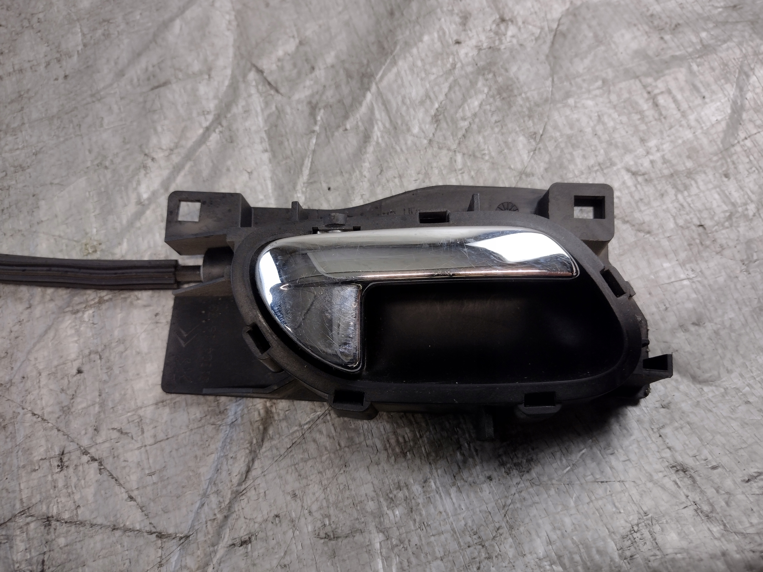 lock door handle inner right front Peugeot 407