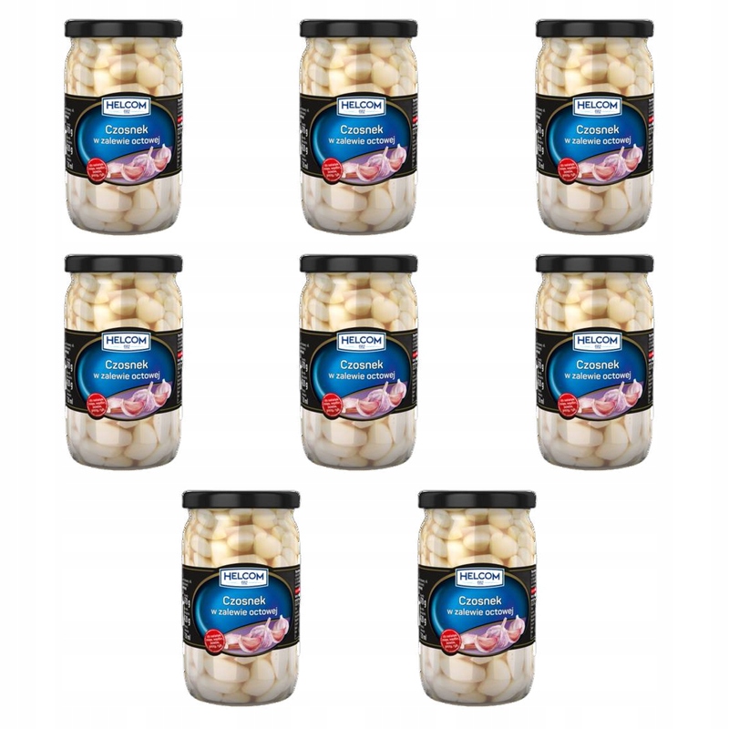 Czosnek w zalewie octowej 670 g Helcom X8