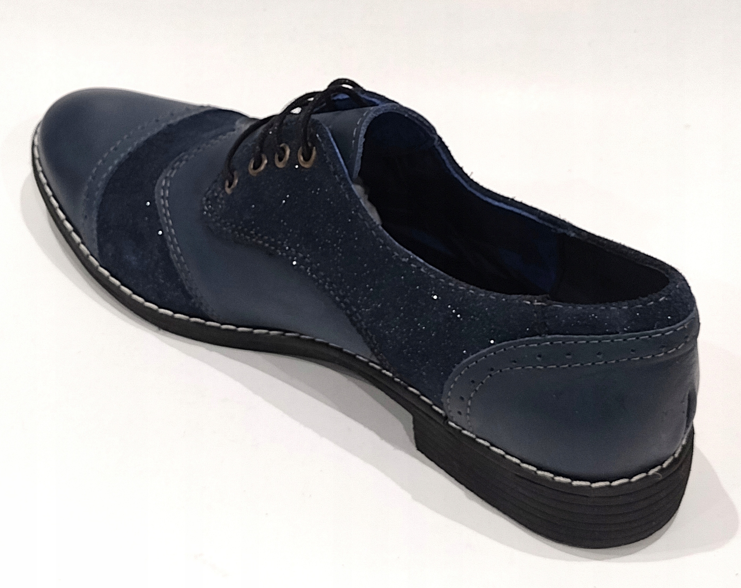 K-2727 STYLOWE WYGODNE PÓŁBUTY SKÓRA NATURALNA 36 Rozmiar 36