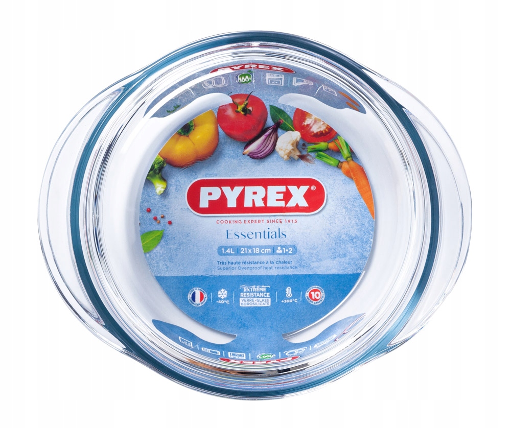 NACZYNIE ŻAROODPORNE OKRĄGŁE PYREX 1,4 L Marka Pyrex
