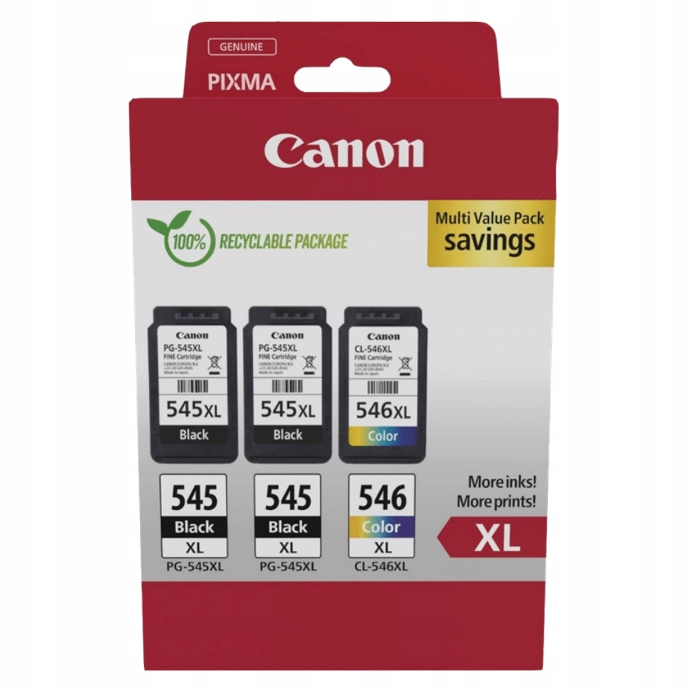 Inkoustová náplň Canon PG-545XL2/CL-546XL Multipack