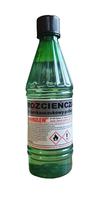 

Rozpuszczalnik chlorokauczukowy 0,5L Chem-Rozlew