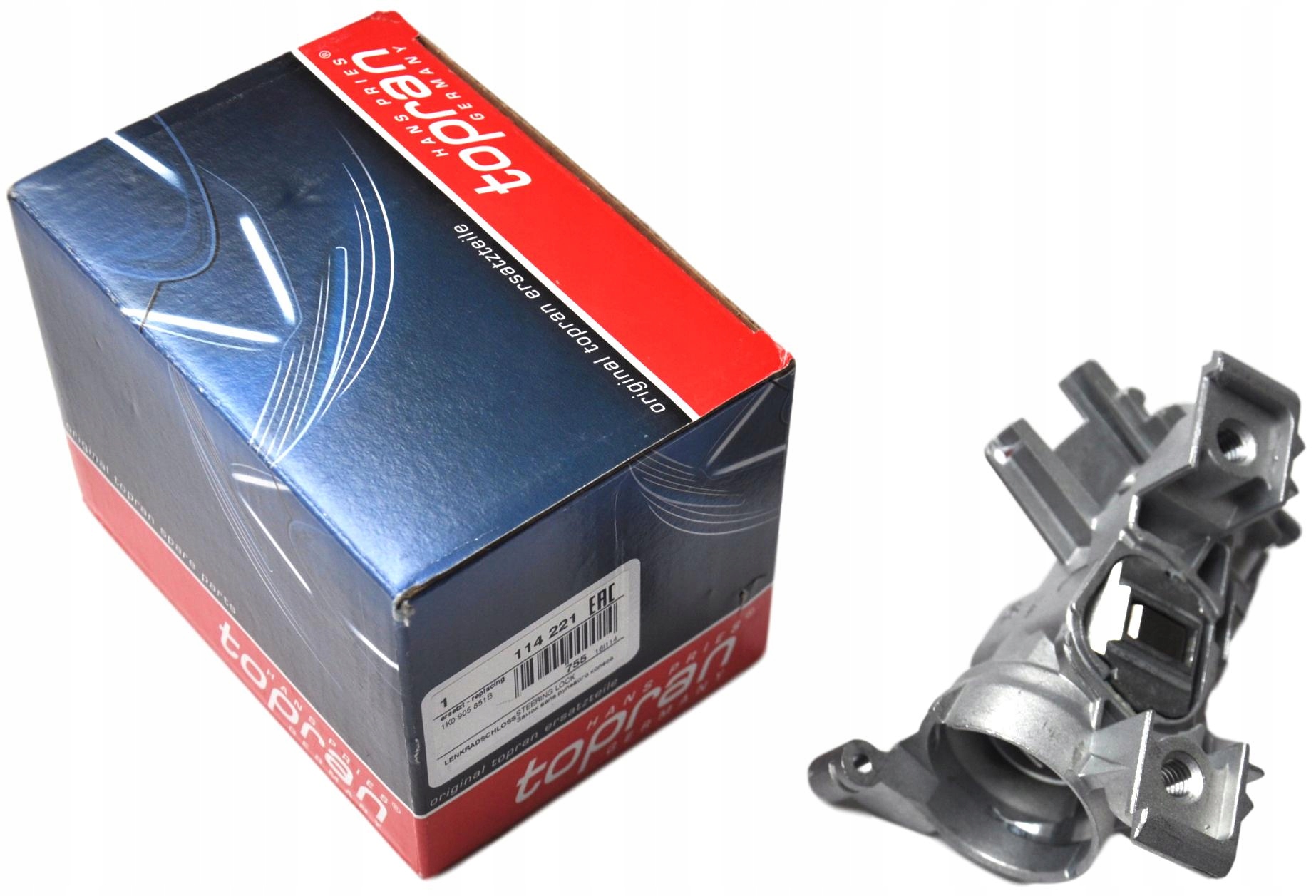 TOPRAN 114221 BLOKADA KIEROWNIC AUDI SEAT SKODA VW EAN (GTIN) 1086600000014