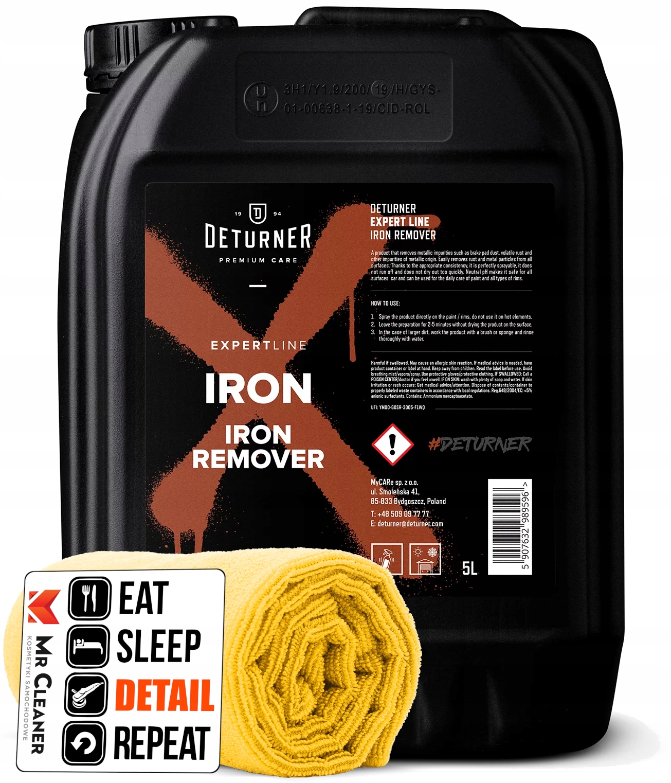 

Deturner Xpert Line Iron Do lakieru felg 5000 ml