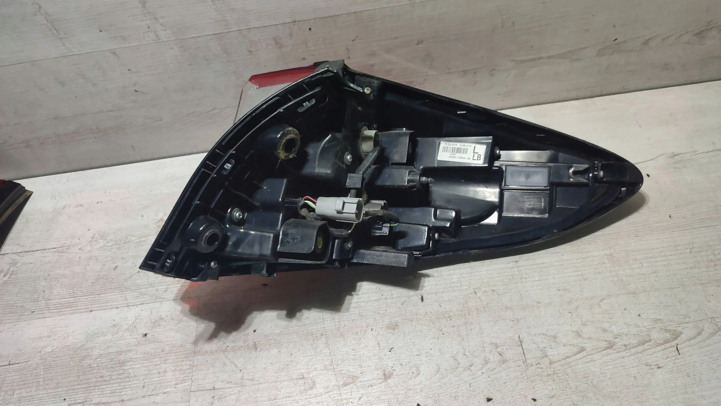 Toyota C-HR and 2019 rear part side left light rear