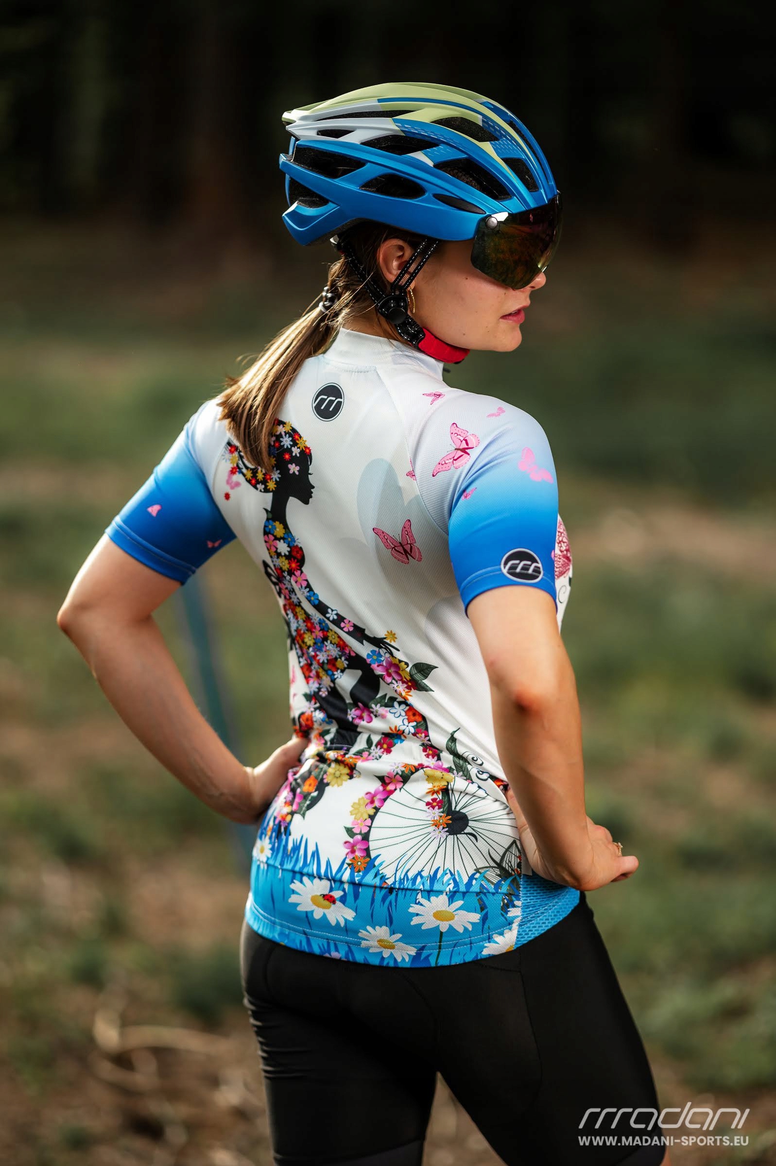 Madani koszulka rowerowa damska Spring M Rękaw krótki rękaw