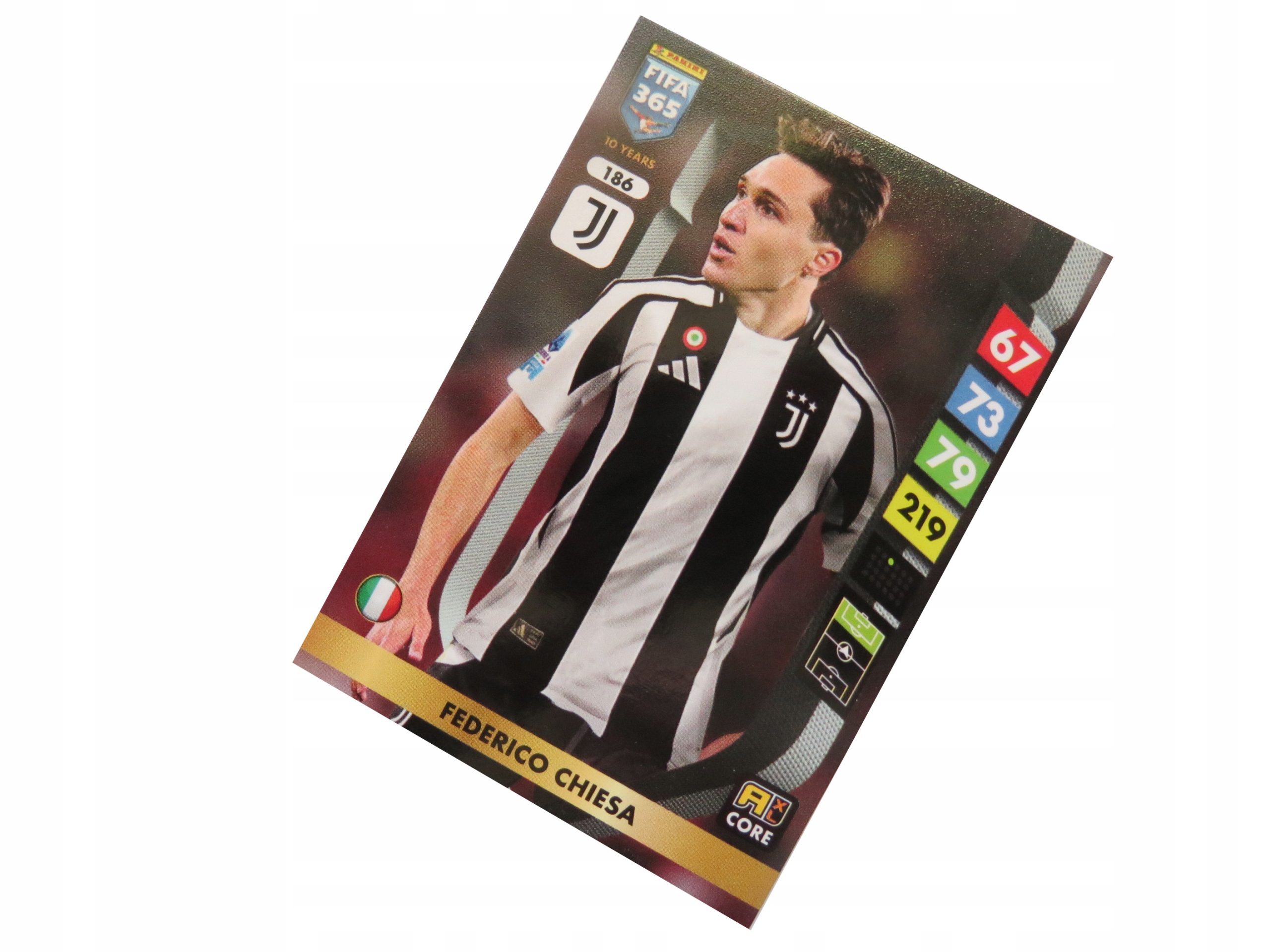 Panini Fifa 365 2025 Karta Core 186 Federico Chiesa Juventus Turyn