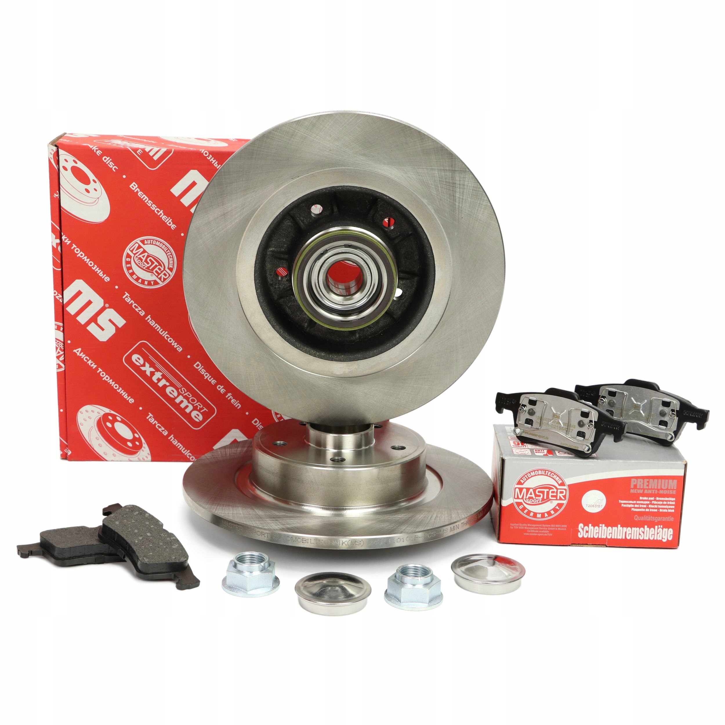 Диски колодки задние RENAULT LAGUNA II BG0/1_ KG0 / 1_