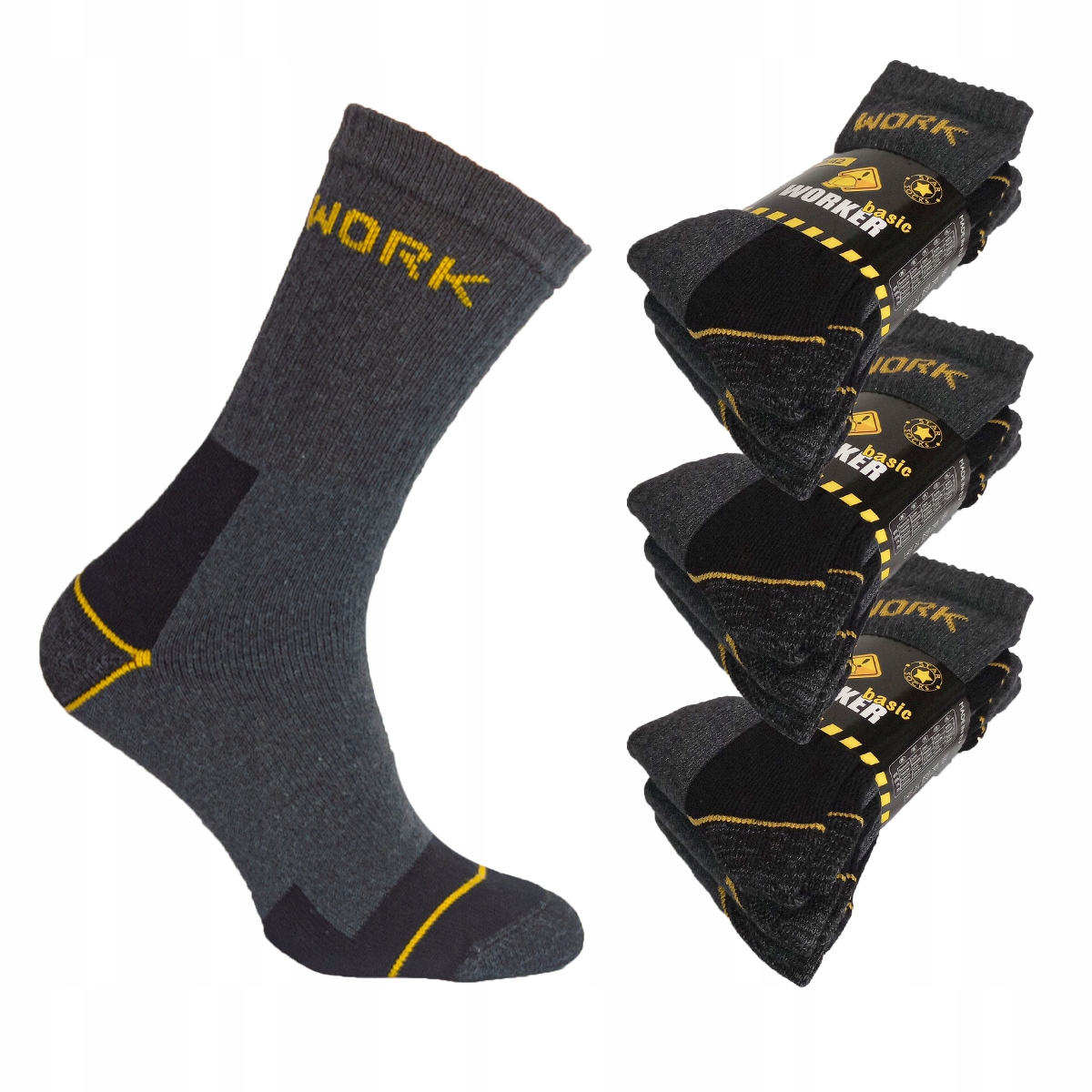 

9X Skarpety Frotte Work Robocze Mocne Polskie