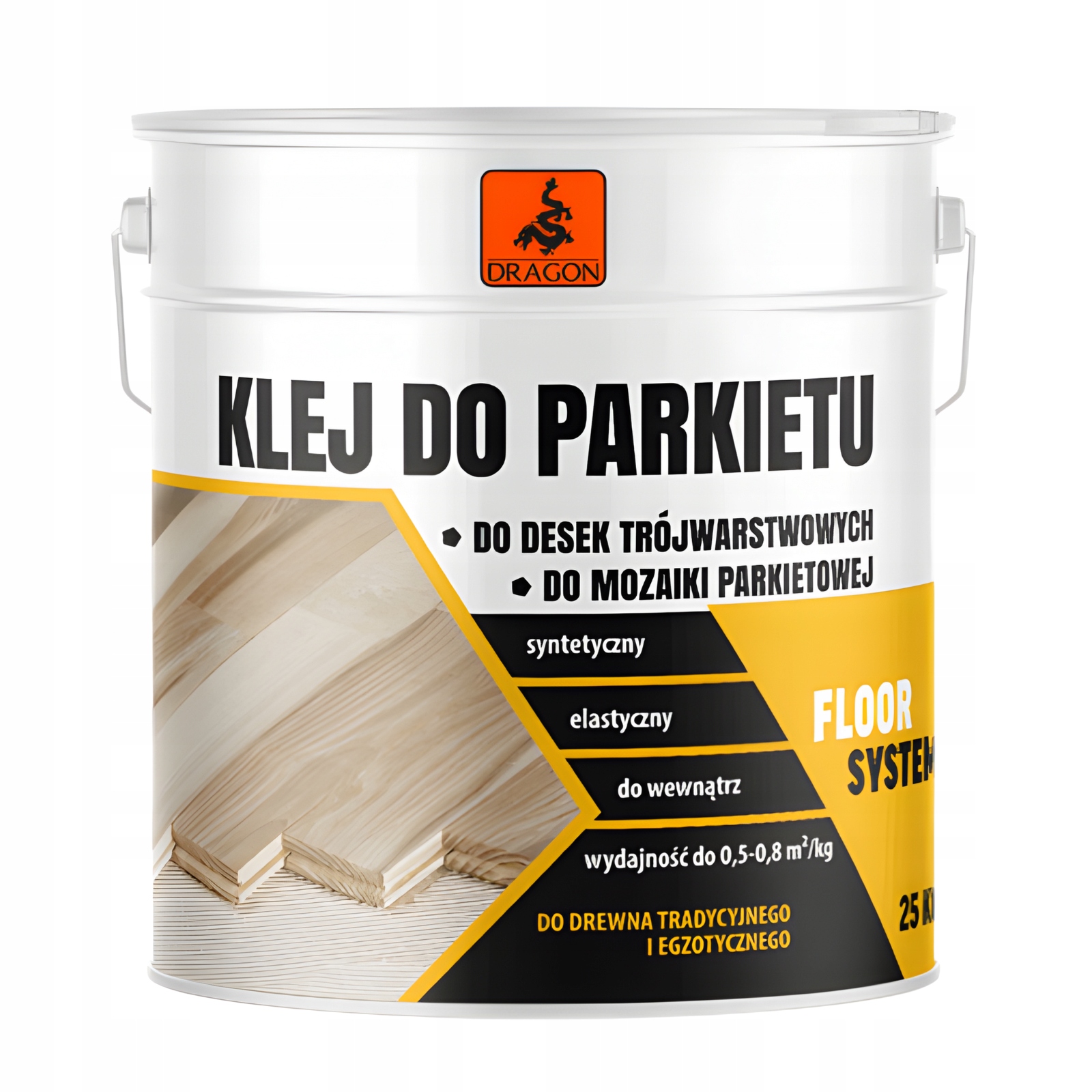 Dragon Syntetické Lepidlo Na Parkety Pro Dřevěné Podlahy 25 Kg