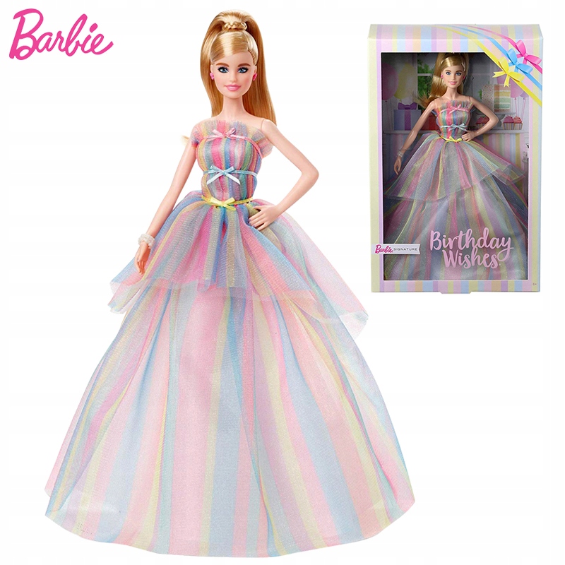 Barbie Signature Birthday Wishes 2019 Lalka Urodzinowe Życzenia GHT42