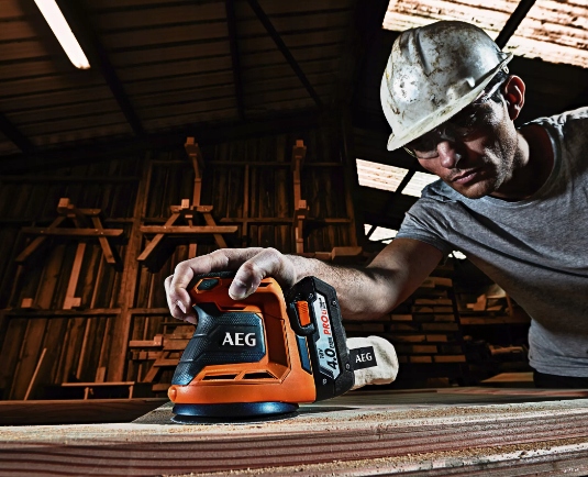 SZLIFIERKA MIMOŚRODOWA 18V BEX18-125A 4935451086 AEG Marka AEG