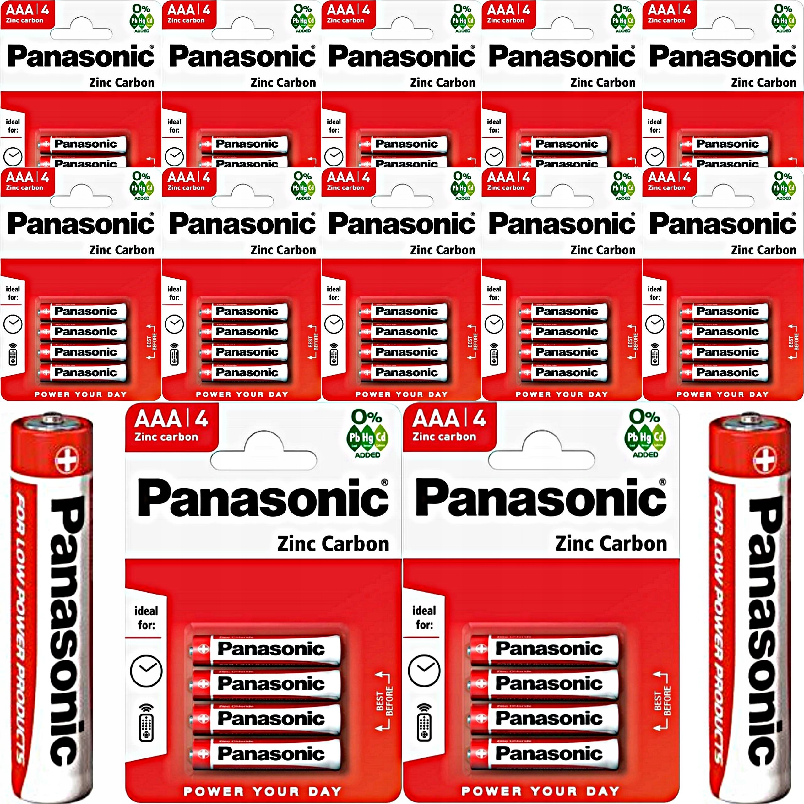 bateria 48szt.  Panasonic R03 blister (kartonik zbiorczy) — 5