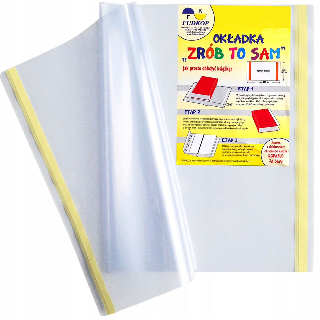 

Okładka regulowana Samoprzylepna docinana B5 5szt.