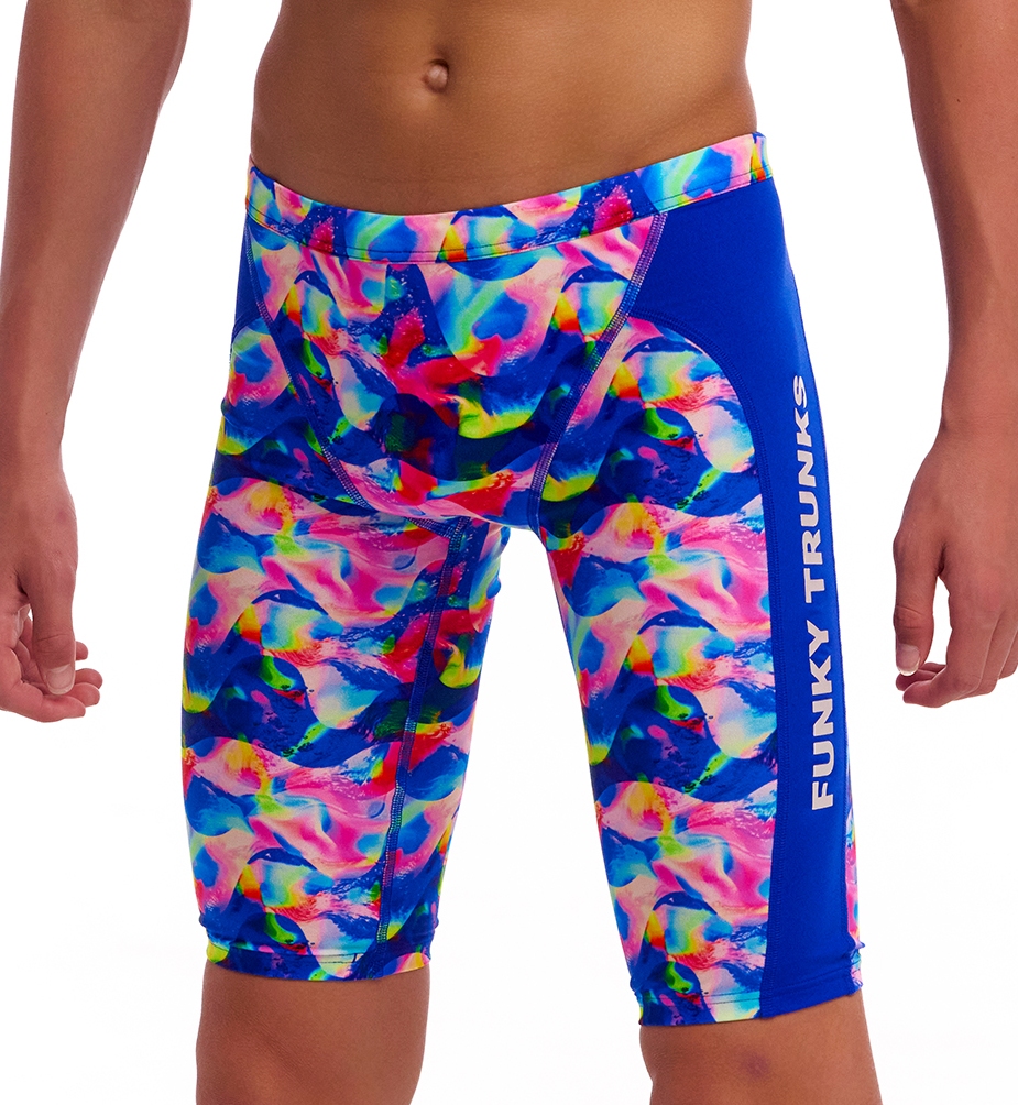 Spodenki Funky Trunks Wet Wave jammery chłopięce 140-152cm/10/UK26