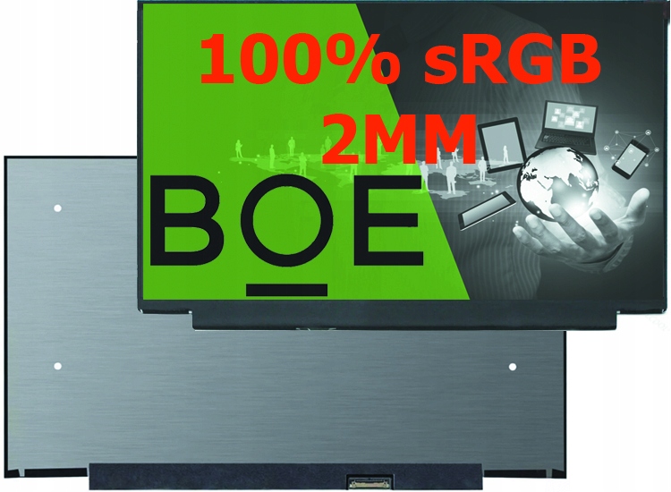 Nová Matrice NV140FHM-N61 Náhradní Fhd Ips Matná 30PIN eDp 2MM Grubosc